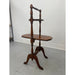 Vintage Two Tiered Side Table With Carved Legs