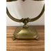 Vintage Victory Style Brass Toned Table Mirror