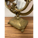 Vintage Victory Style Brass Toned Table Mirror
