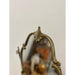Vintage Victory Style Brass Toned Table Mirror