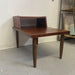 Vintage Walnut Toned Mid Century Modern Accent Table.