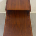 Vintage Walnut Toned Mid Century Modern Accent Table.