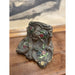 Vintage Weighted Bookend with Motif of Woman and Flowers