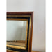 Vintage Wood Framed Mirror With Gilt Wood and Hand Painted Accents.