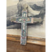 Vintage Wooden Hand Painted Cross.