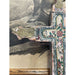Vintage Wooden Hand Painted Cross.