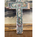 Vintage Wooden Hand Painted Cross.