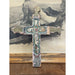 Vintage Wooden Hand Painted Cross.