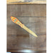 Vintage Wooden Letter Opener With Folk Style Art on Handles.
