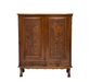 Vintage cabinet from Germany With Hand Carved Motifs. Circa 1930s