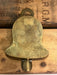 Vintage etched bell shaped Ashtray Trinket Disk