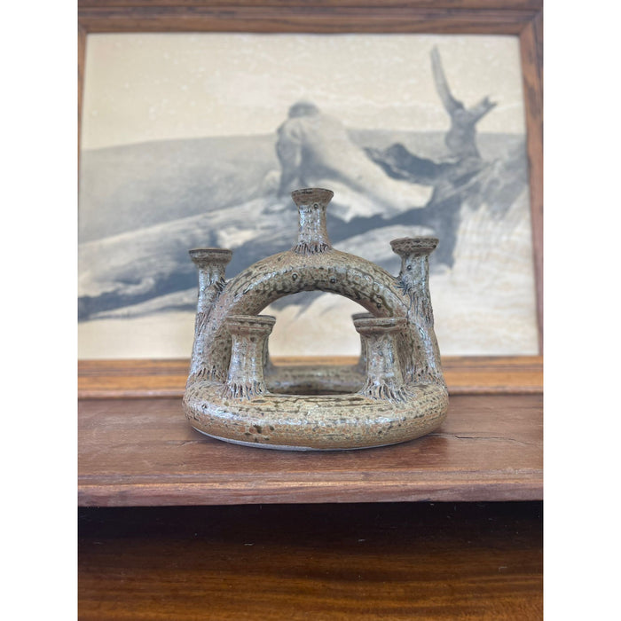 Vintage mid century modern candelabra decor handmade