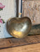 Vintage possibly brass apple shaped Trinket Dish