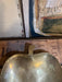 Vintage possibly brass apple shaped Trinket Dish