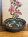 Vintage rosemaling Norwegian style handpainted wooden bowl