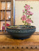 Vintage rosemaling Norwegian style handpainted wooden bowl