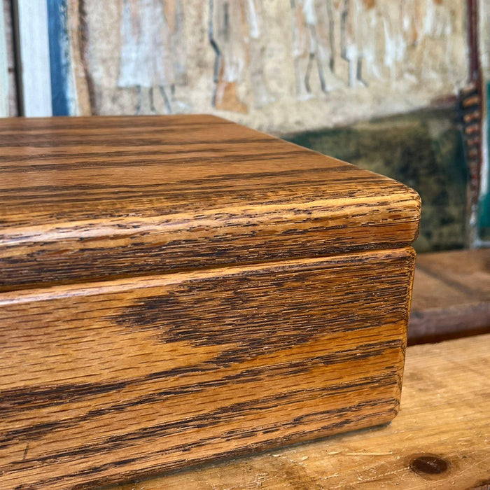 Vintage wooden Trinket Jewelry Box (Available by Ondine Purchase Only)