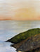 Watercolor Print Coastal Landscape "North of Manzanita" -Signed