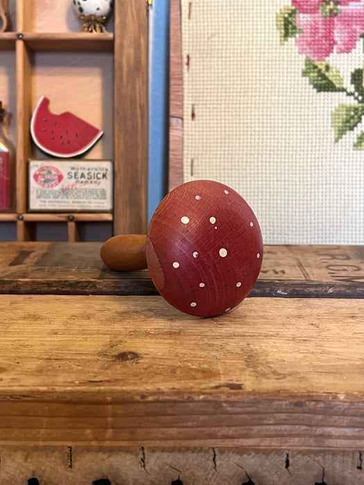 Wooden Toadstool Mushroom