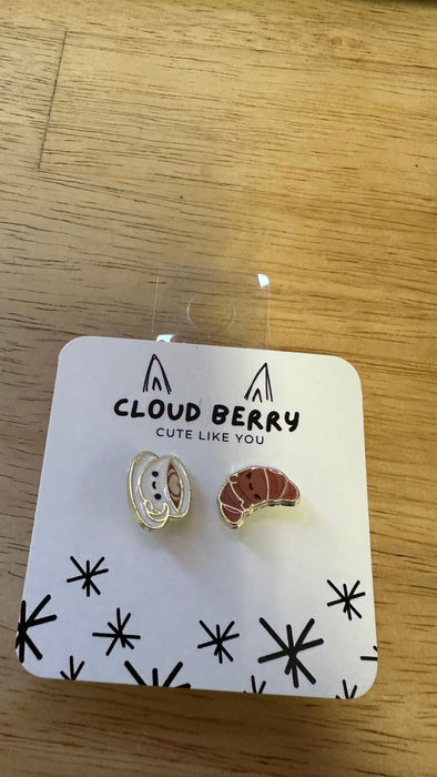 coffee earring