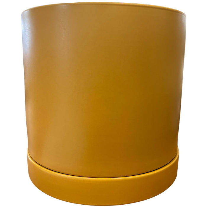 12” Brand New Handmade Ceramic Table Planter Vase Drip Tray