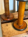 pair of vintage wooden spools ( Online Purchase Only )