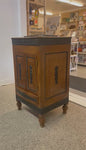 Vintage Dutch Colonial Style Cabinet With Carved Wood Accents. — Big ...