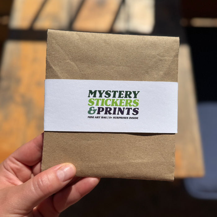Art Mystery Pack – Surprise Art, Prints and Stickers