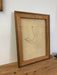 vintage mid century modern style textured painting attributed to Norway Artist Ivar Bruun