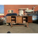 19th Century English Welsh Antique Oak Cabinet Sideboard Buffet or Credenza(Available by online purchase)