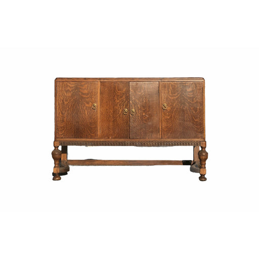 19th Century English Welsh Antique Oak Cabinet Sideboard Buffet or Credenza(Available by online purchase)