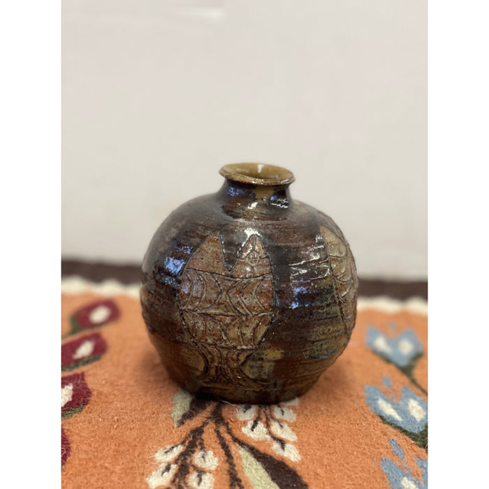 Vintage Small Handmade Ceramic Vase