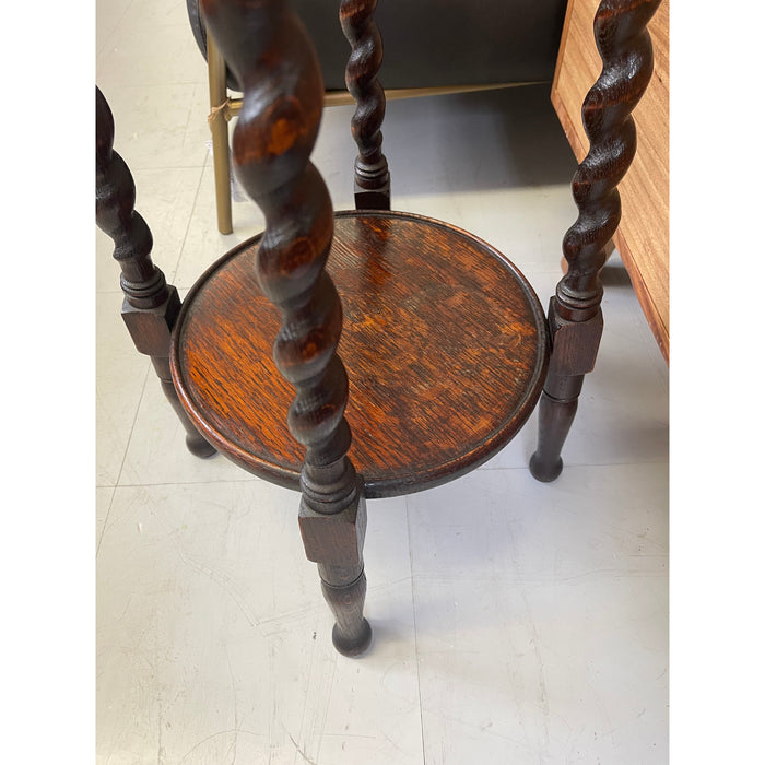 Antique Style Plant Stand Accent Table UK Import