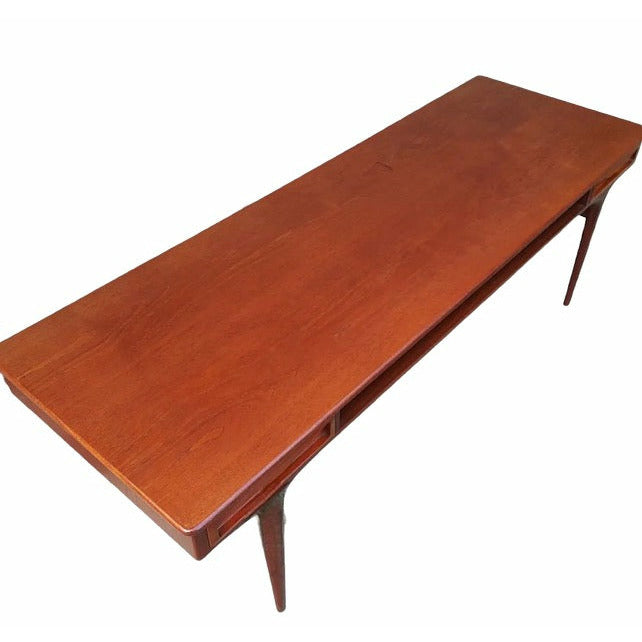 Vintage Large Danish Coffee Table In Style Of Johannes Anderson (Available for Online Purchase Only)