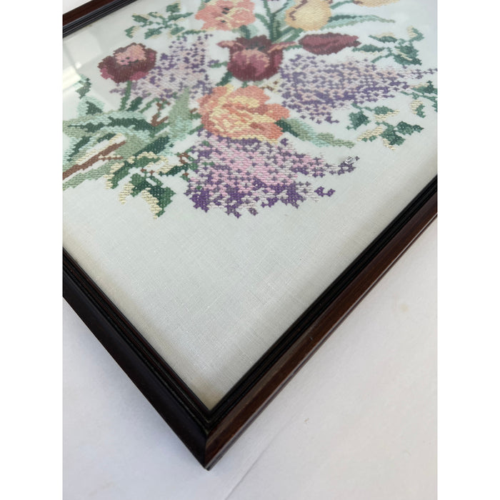 Vintage Framed Embroidery