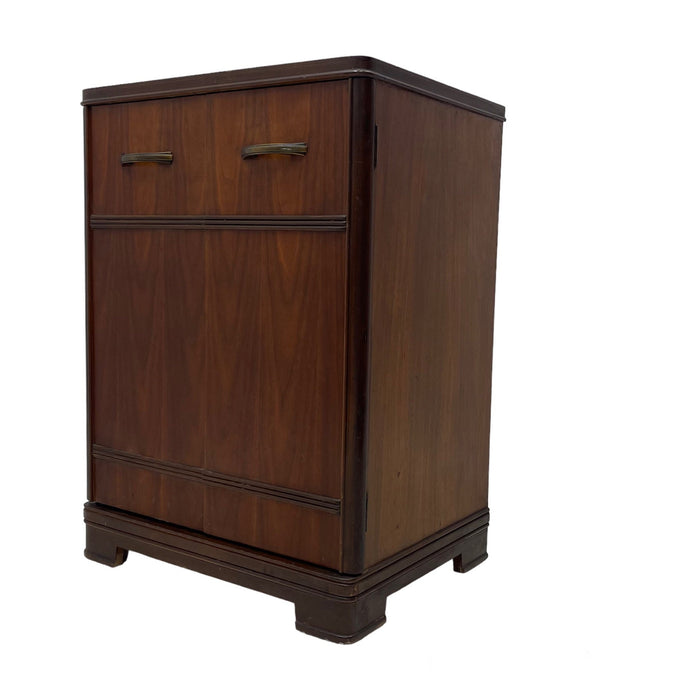 Vintage Art Deco Cabinet Storage