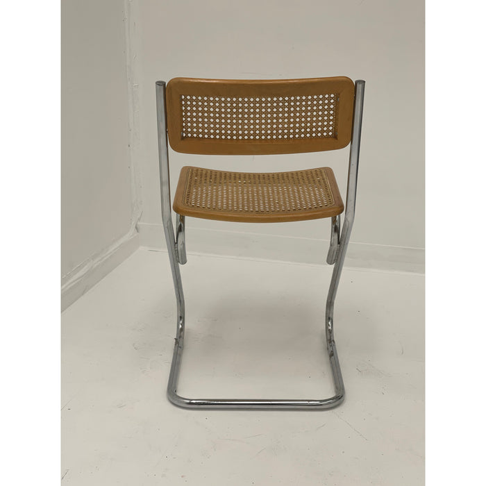 Vintage Cane Metal Chair
