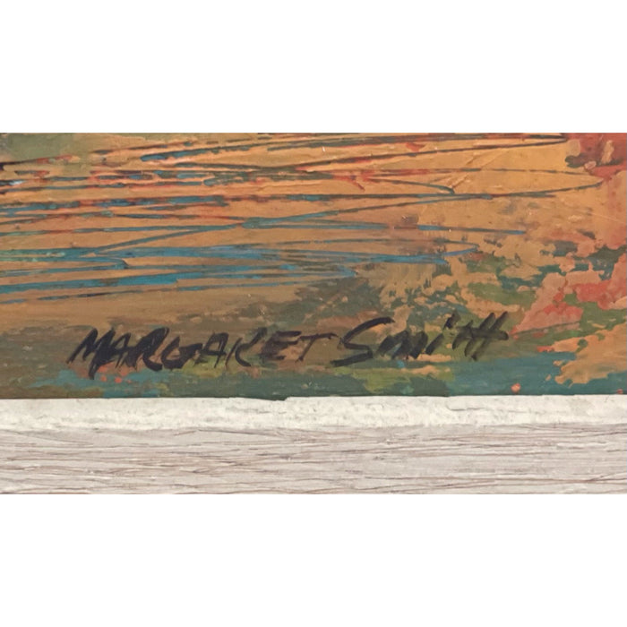 Colorful Possibly painting On Board American Abstract Expressionist By Margaret Smith