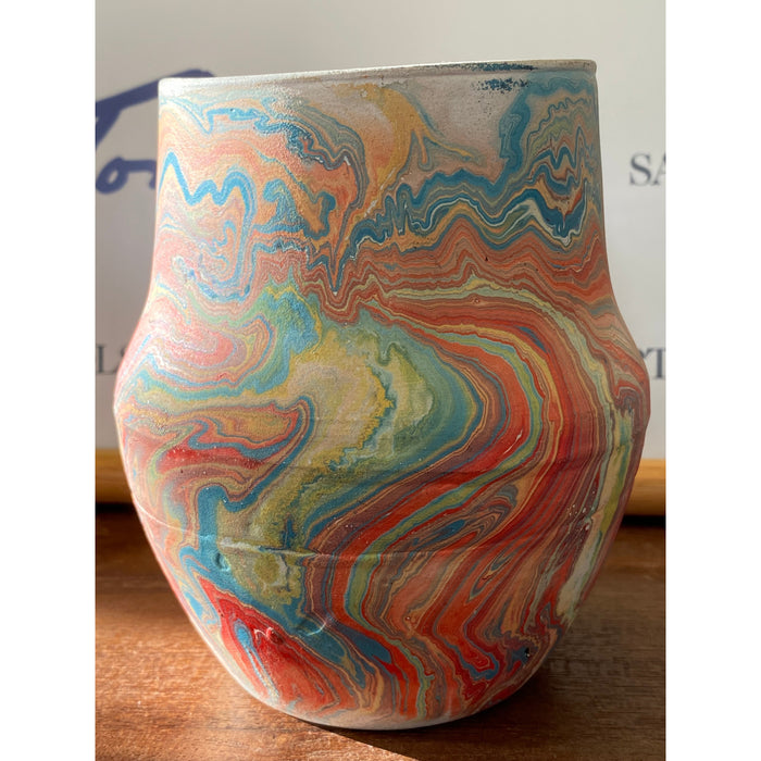 Vintage Nemadji Marble Vase