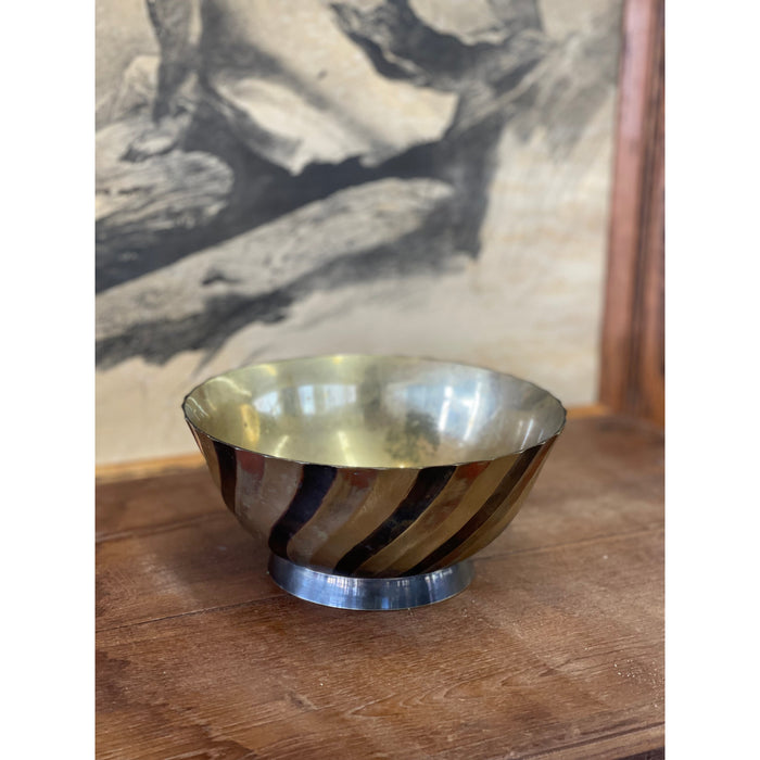 Brass Multicolored Bowl
