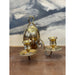 Brass Wall Sconce Candle Holder Set of 2