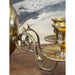 Brass Wall Sconce Candle Holder Set of 2