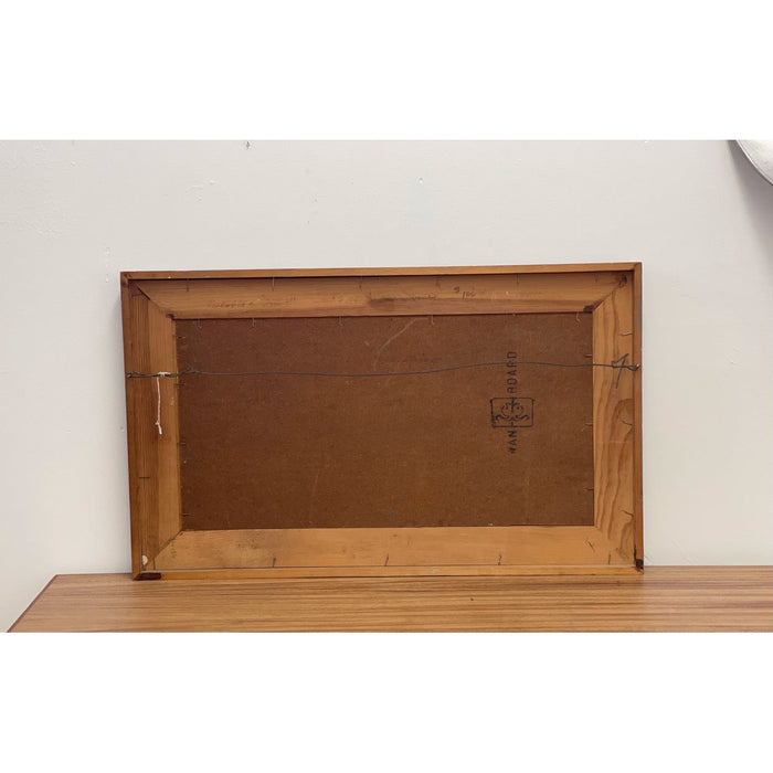 Colorful Possibly painting On Board American Abstract Expressionist By Margaret Smith