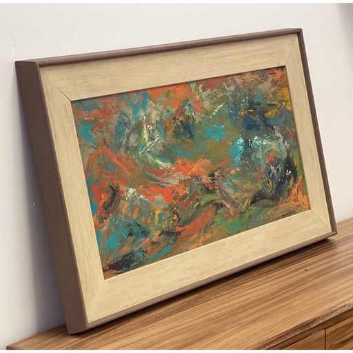 Colorful Possibly painting On Board American Abstract Expressionist By Margaret Smith