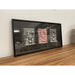 Framed Wood Block Style Signed Art