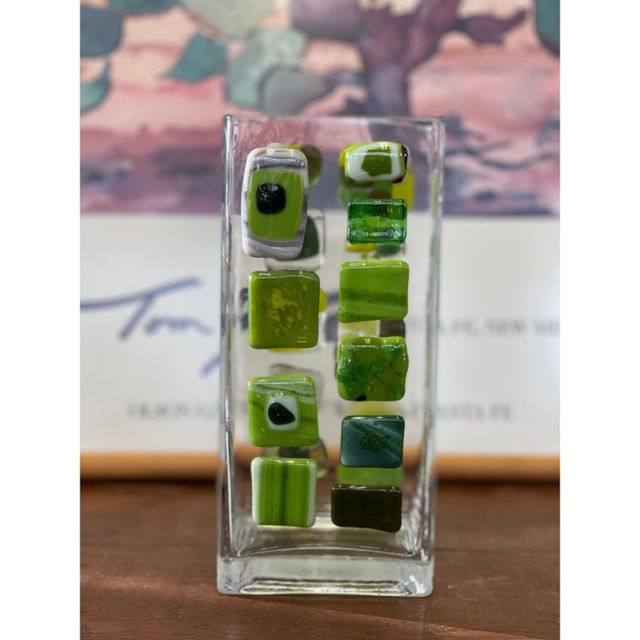 Funky Handmade Glass Vase