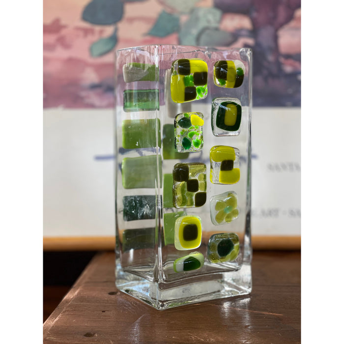 Funky Handmade Glass Vase