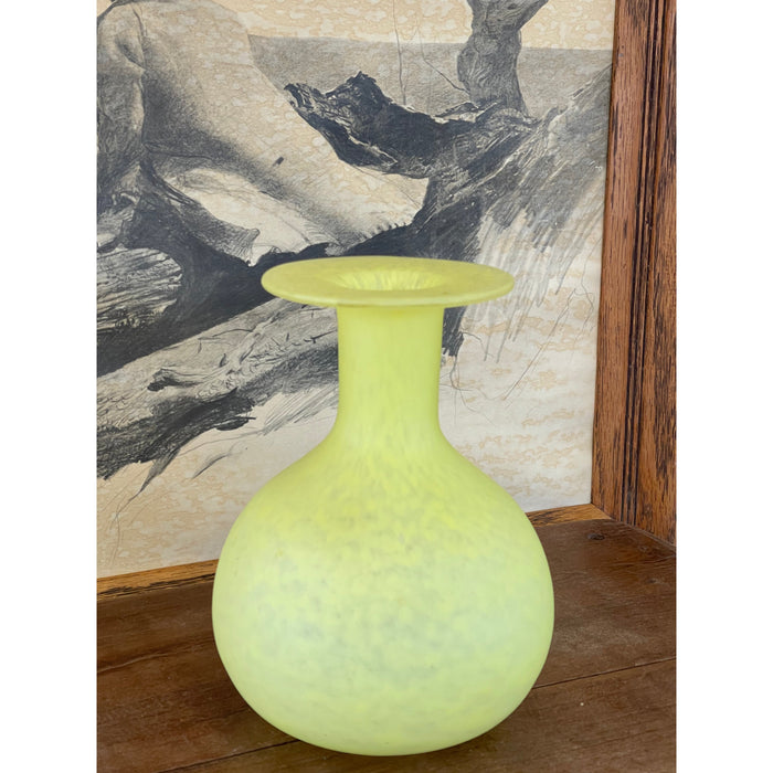 Funky Yellow Vase