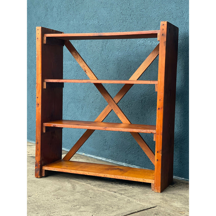 Hand Made Wood Bookshelf