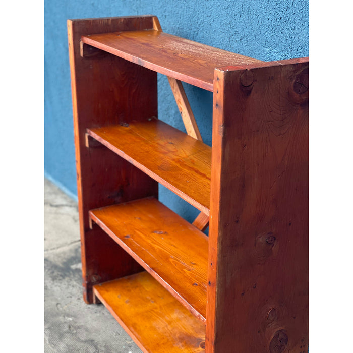 Hand Made Wood Bookshelf